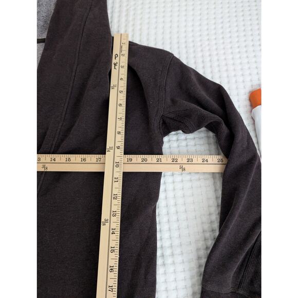 Lululemon Karmacollected Hooded Wrap Jacket Heathered Rich Earth - Picture 14 of 16